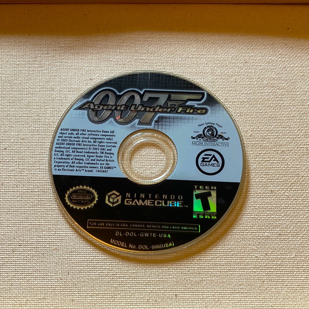 Agent under fire 007 - GameCube